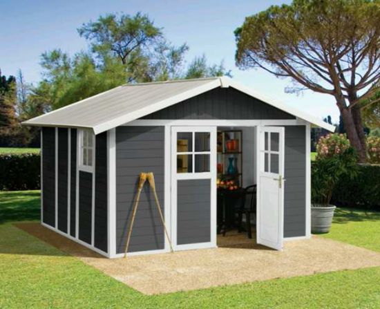 Picture of Casetta da giardino Deco 7,5 Grigia Grosfillex