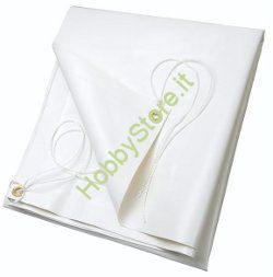 Picture of Telo occhiellato indistruttibile in polietilene 5x8 mt