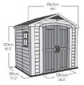 Picture of Casetta da giardino Factor 8 x 6 Keter