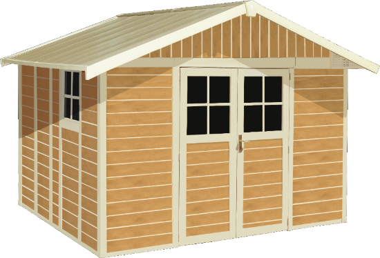 Casetta deco 11 Sherwood Grosfillex