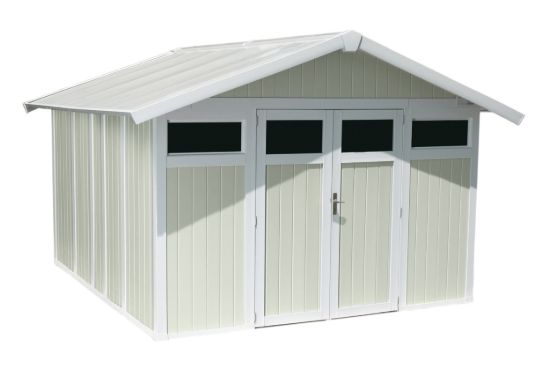 Picture of Casetta da giardino Utility 11 grigio verde Grosfillex
