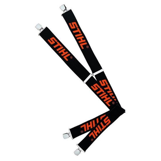Bretelle nere con clip Stihl