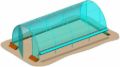 Ventilazione da un lato per serra Stocker