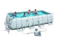 Piscina Power Steel 4.88m x 2.44m x 1.22m Rectangular Pool Set