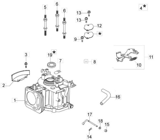 Cilindro e Basamento G 44 PK Comfort Plus