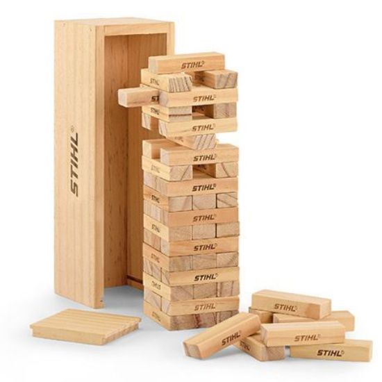 Gioco torre in legno da impilare STIHL