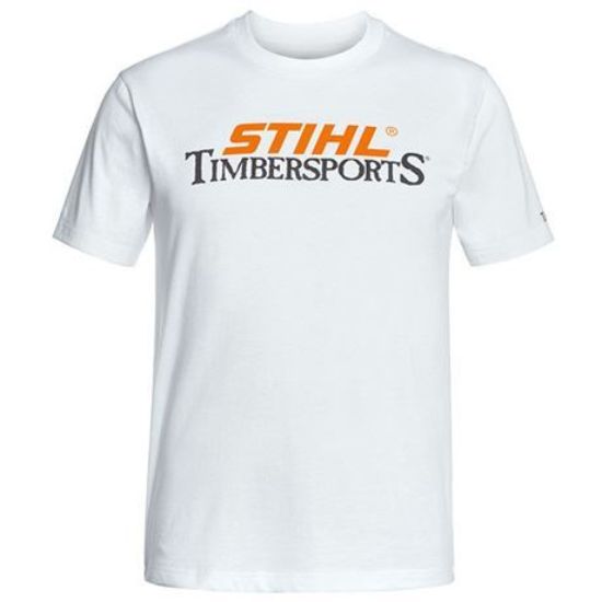 T-Shirt bianca STIHL TIMBERSPORTS