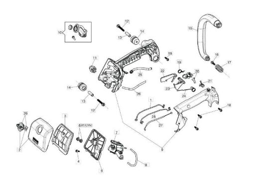 Impugnatura per GST 250