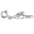 Picture of Ciondolo motosega placcata argento STIHL