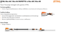 Tosasiepi allungato a batteria Stihl HLA 86