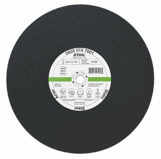 Disco Stihl resinoide per asfalto K-DG