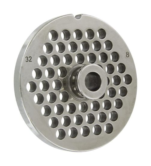 Piastra in Acciaio Inox per tritacarni Reber
