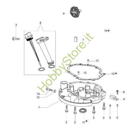 Coperchio Basamento G 48 PK Comfort Plus
