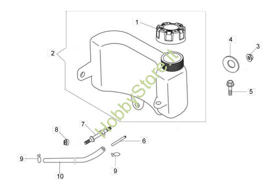 Picture of Serbatoio rasaerba G 48 TK All Road Plus 4