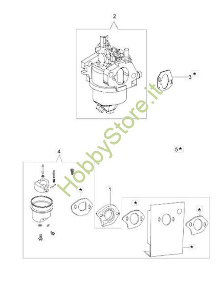 Picture of Carburatore rasaerba G 53 Tk Comfort Plus