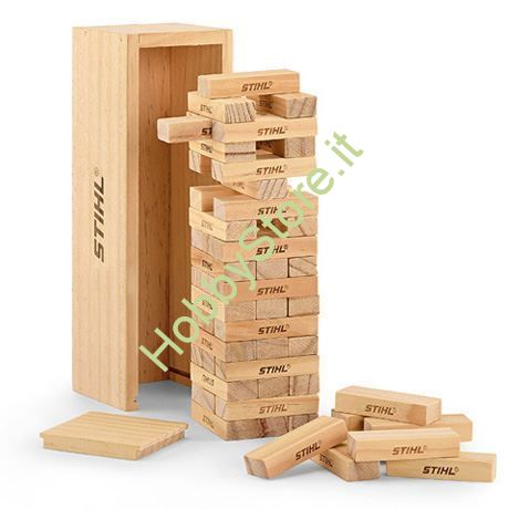 Gioco torre in legno da impilare STIHL