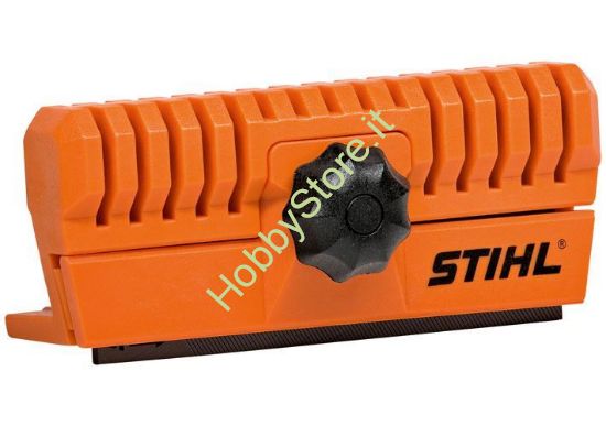 Apparecchio per sbavare la spranga STIHL