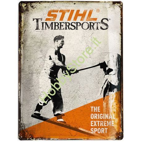 Targa metallica History STIHL
