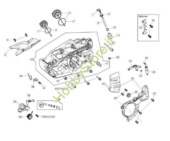 Basamento per GST 250