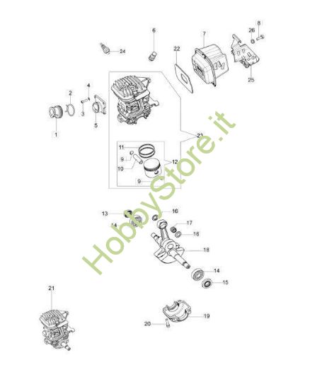 Motore per GS 440