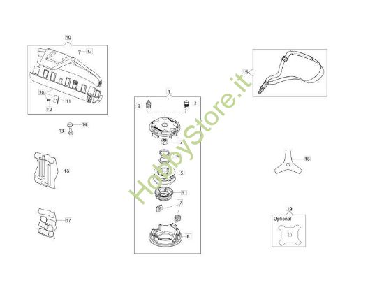 Accessori per BC 240 S