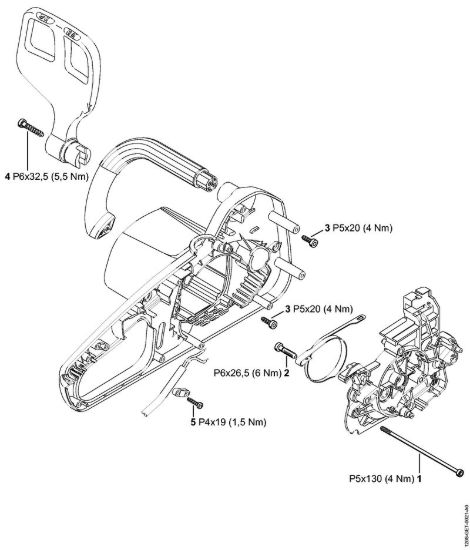 Coppie di serraggio Elettroseghe (MSE) MSE 141 C-Q della marca STIHL