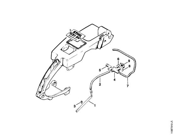 Riscaldamento Motoseghe a benzina (MS) 031 della marca STIHL