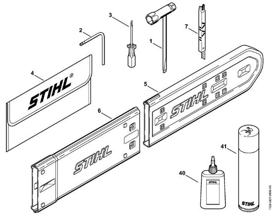 Attrezzi, accessorio a richiesta Motoseghe a benzina (MS) 046 W della marca STIHL