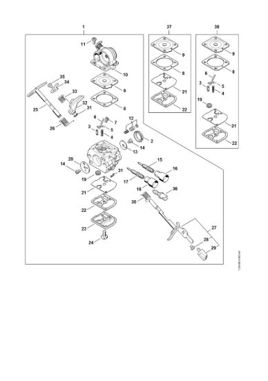 Picture of Carburatore 1139/24 MS 181