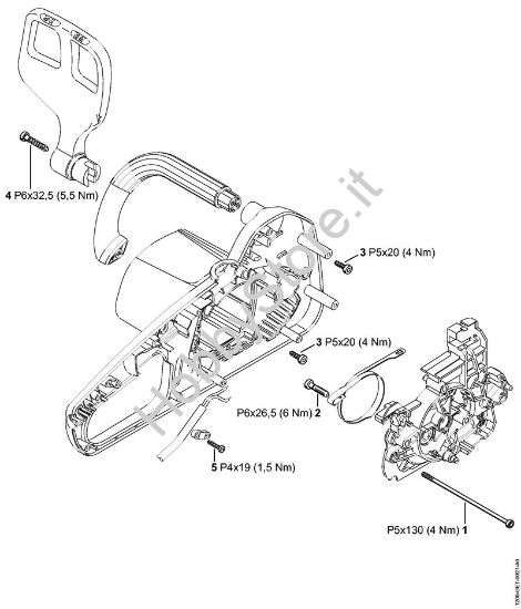 Coppie di serraggio Elettroseghe (MSE) MSE 141 C-Q della marca STIHL