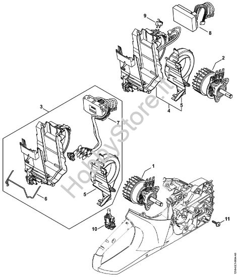 Elettromotore Motoseghe a batteria (MSA) MSA 160 C-B della marca STIHL