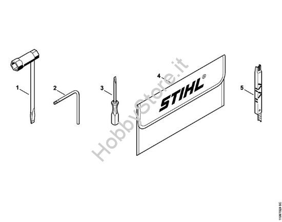 Attrezzi, accessorio a richiesta Motoseghe a benzina (MS) 042 Q della marca STIHL