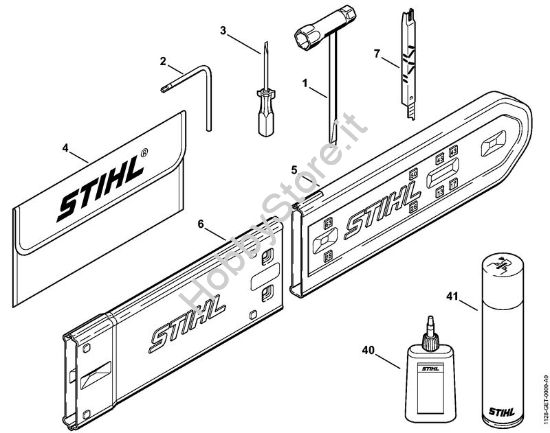 Attrezzi, accessorio a richiesta Motoseghe a benzina (MS) 046 WVH della marca STIHL