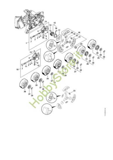 Picture of Pompa olio, frizione 066 M