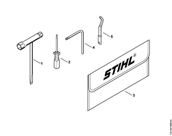 Attrezzi, accessorio a richiesta Motoseghe a benzina (MS) MS 194 C-E della marca STIHL