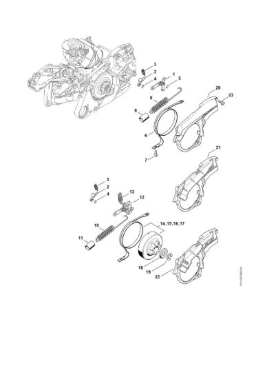 Picture of Freno catena MS 261 C-M