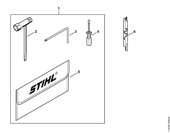 Attrezzi, accessorio a richiesta Motoseghe a benzina (MS) MS 382 della marca STIHL