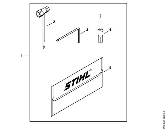 Attrezzi, accessorio a richiesta Motoseghe a benzina (MS) MS 400 C-M della marca STIHL