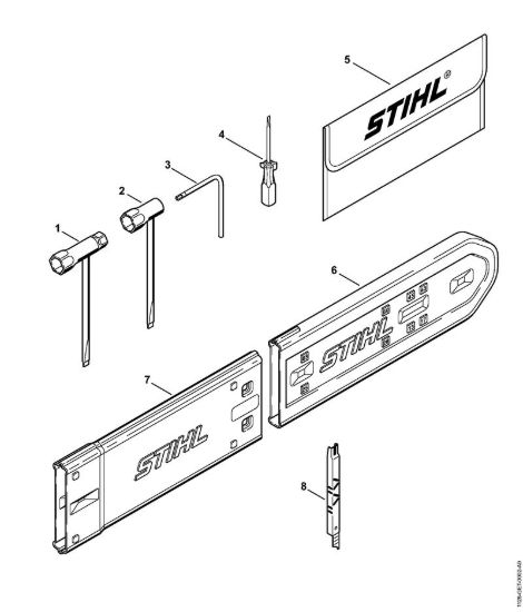 Attrezzi, accessorio a richiesta Motoseghe a benzina (MS) MS 461 della marca STIHL