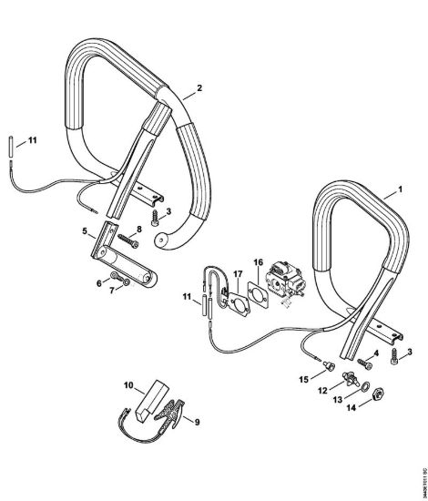 Riscaldamento Motoseghe a benzina (MS) MS 461-VW della marca STIHL