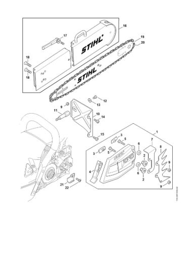 Picture of Motosega di pronto intervento MS 462 C-M R Rettungss°¤ge