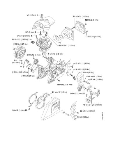 Picture of Coppie di serraggio MS 661