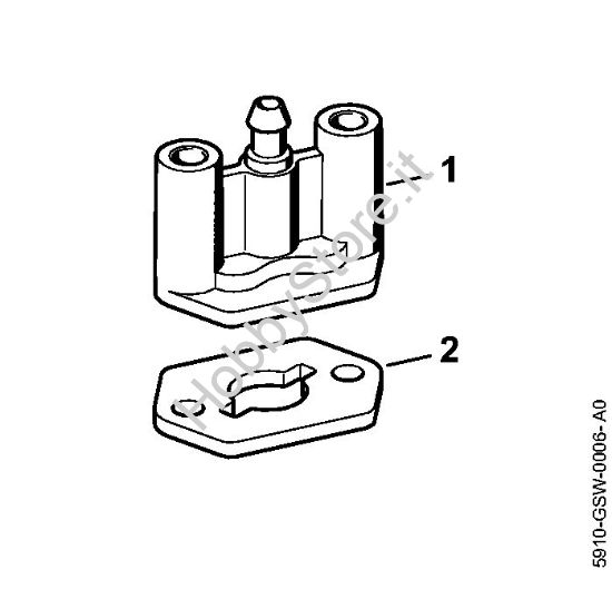 Flangia Motoseghe a benzina (MS) MS 193 TC-E della marca STIHL