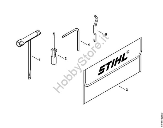 Attrezzi, accessorio a richiesta Motoseghe a benzina (MS) MS 194 C-E della marca STIHL