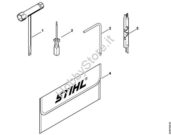 Attrezzi, accessorio a richiesta Motoseghe a benzina (MS) MS 231 della marca STIHL