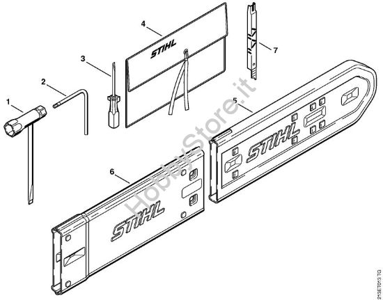 Attrezzi, accessorio a richiesta Motoseghe a benzina (MS) MS 291 C-BE della marca STIHL