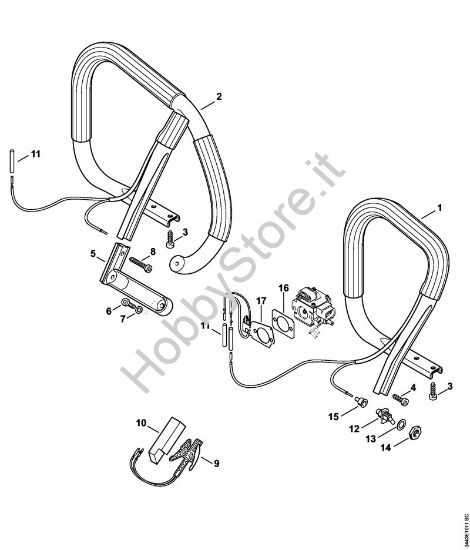 Riscaldamento Motoseghe a benzina (MS) MS 461-VW della marca STIHL