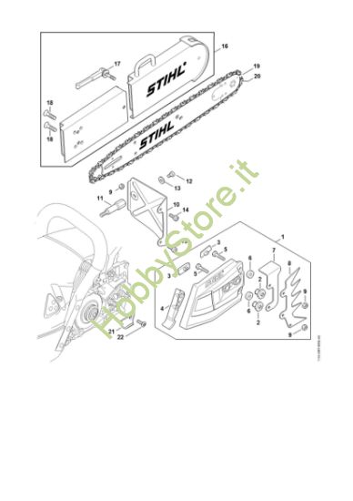Picture of Motosega di pronto intervento MS 462 C-M R Rettungss°¤ge