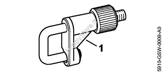 Fascetta stringitubo Motoseghe a benzina (MS) MS 500i della marca STIHL