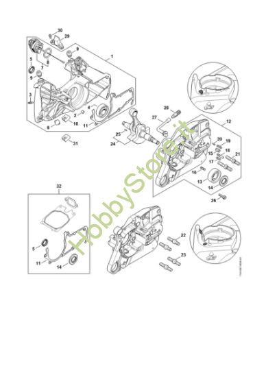 Picture of Carter albero a gomito MS 651-R